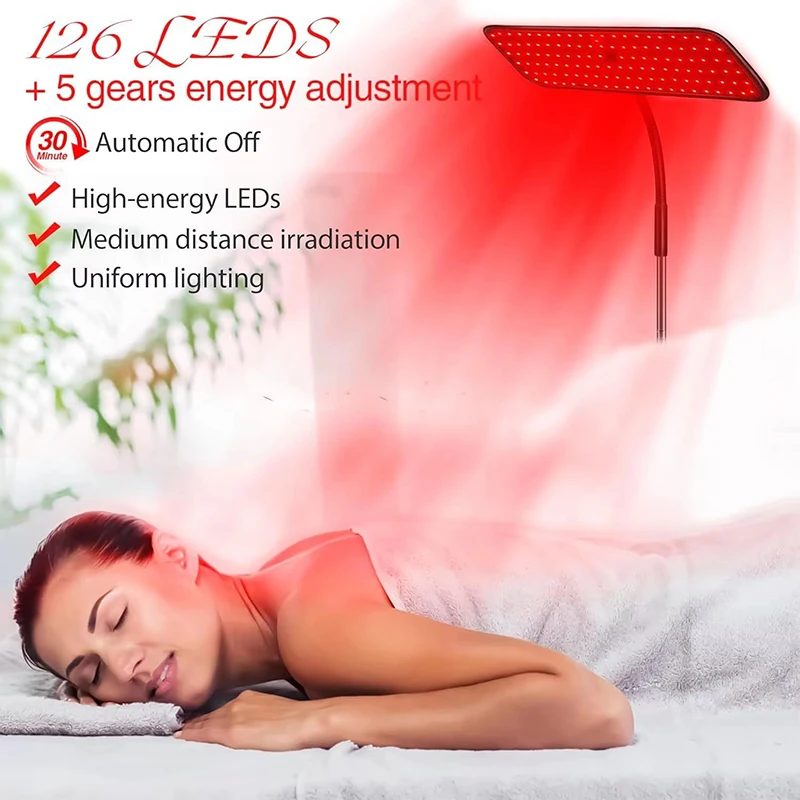 660nm 850nm LED 적색광 치료 패널 스탠드  - Galvanic Skin Sensor 리뷰 및 가격