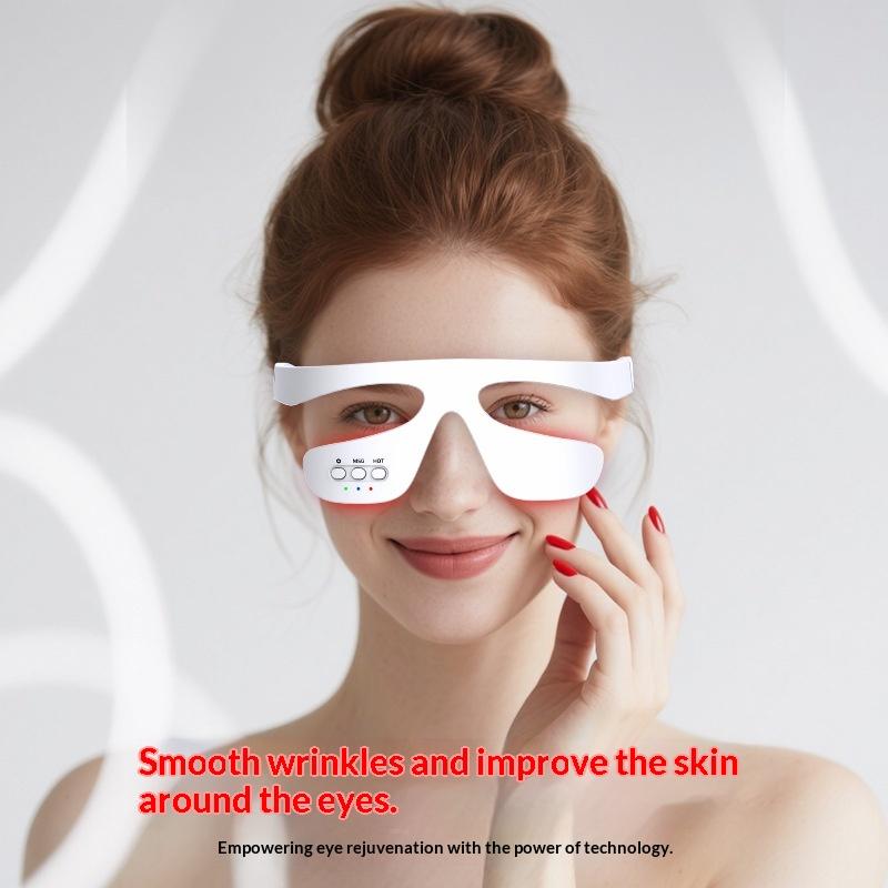 휴대용 스마트 눈 마사지기 3D 레드 라이트 테라피 눈 - Light Therapy Glasses 리뷰 및 가격