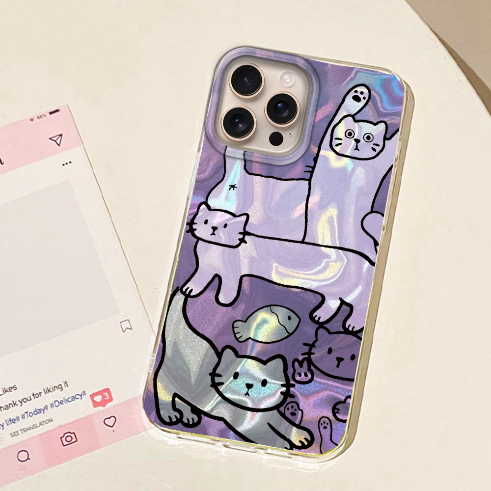 퍼플 라인 고양이 물고기 물 질감 아이폰 16 15 1 - Apple Iphone 15 Pro Max 리뷰 및 가격